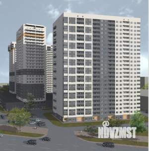 2-к квартира, вторичка, 73м2, 23/26 этаж