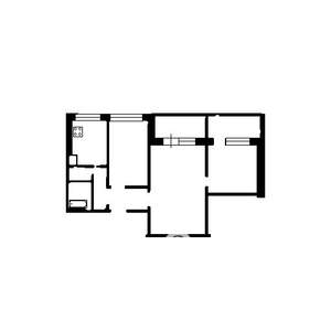 3-к квартира, вторичка, 61м2, 5/9 этаж