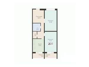 2-к квартира, вторичка, 83м2, 7/12 этаж