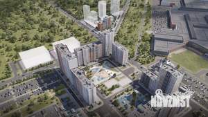 1-к квартира, вторичка, 45м2, 11/19 этаж