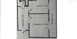 1-к квартира, вторичка, 31м2, 6/9 этаж