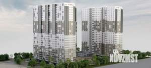 1-к квартира, вторичка, 45м2, 17/27 этаж