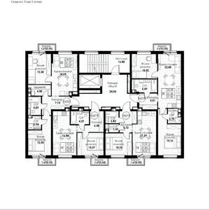 1-к квартира, вторичка, 39м2, 3/8 этаж