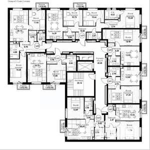 2-к квартира, вторичка, 66м2, 2/8 этаж