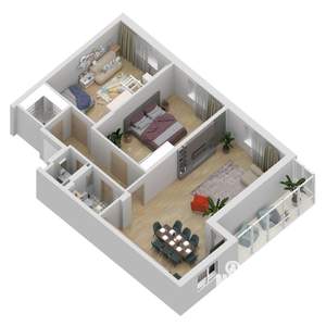 3-к квартира, строящийся дом, 102м2, 8/27 этаж