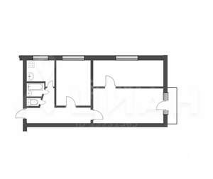 3-к квартира, вторичка, 58м2, 3/5 этаж