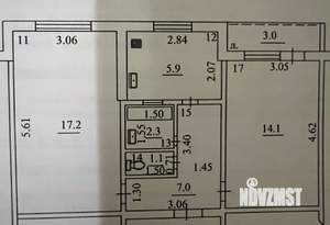 2-к квартира, вторичка, 48м2, 2/5 этаж