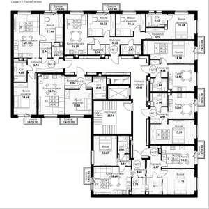 3-к квартира, вторичка, 77м2, 6/8 этаж