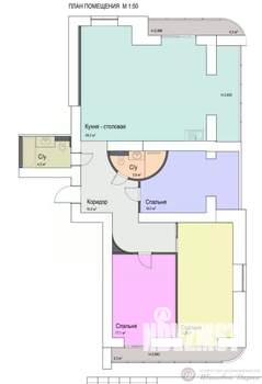 3-к квартира, вторичка, 136м2, 3/16 этаж
