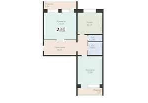 2-к квартира, вторичка, 85м2, 8/10 этаж