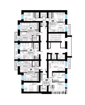 1-к квартира, вторичка, 36м2, 2/18 этаж
