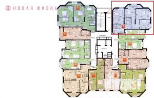 3-к квартира, строящийся дом, 86м2, 14/23 этаж
