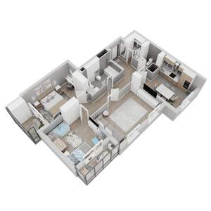 3-к квартира, вторичка, 98м2, 20/22 этаж
