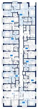 4-к квартира, вторичка, 107м2, 8/19 этаж