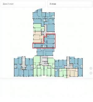 3-к квартира, сданный дом, 99м2, 3/7 этаж