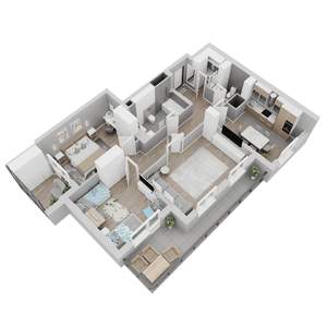 3-к квартира, вторичка, 101м2, 22/22 этаж