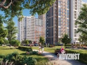 3-к квартира, строящийся дом, 78м2, 2/15 этаж