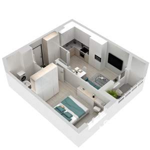 1-к квартира, вторичка, 38м2, 10/24 этаж