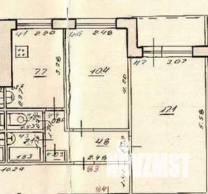 2-к квартира, вторичка, 44м2, 6/9 этаж