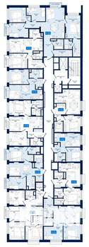 2-к квартира, вторичка, 54м2, 5/19 этаж