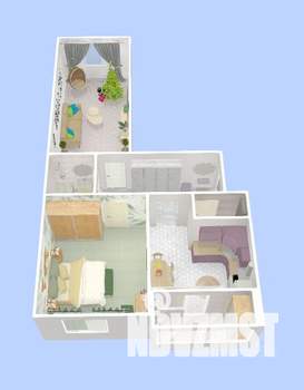 2-к квартира, вторичка, 60м2, 5/11 этаж