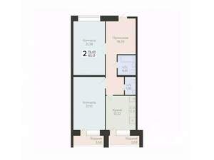 2-к квартира, вторичка, 83м2, 9/12 этаж