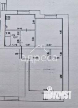 2-к квартира, вторичка, 58м2, 5/10 этаж