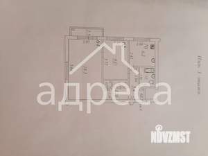 2-к квартира, вторичка, 43м2, 2/5 этаж