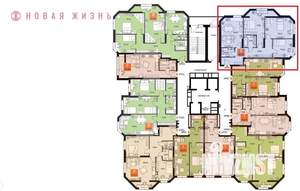 3-к квартира, вторичка, 86м2, 10/23 этаж