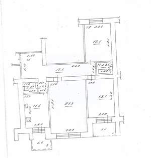 3-к квартира, вторичка, 84м2, 5/5 этаж