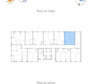 1-к квартира, вторичка, 41м2, 20/22 этаж