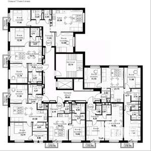 3-к квартира, вторичка, 76м2, 6/8 этаж