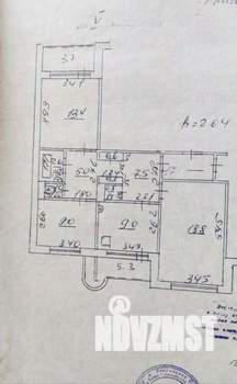 3-к квартира, вторичка, 68м2, 5/9 этаж