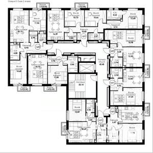1-к квартира, вторичка, 46м2, 2/8 этаж