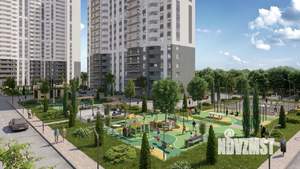 2-к квартира, строящийся дом, 55м2, 19/26 этаж