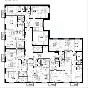 1-к квартира, вторичка, 45м2, 6/8 этаж