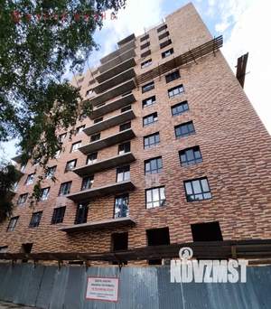 1-к квартира, строящийся дом, 41м2, 12/17 этаж