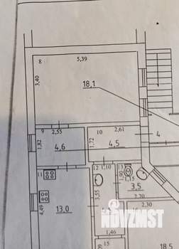 1-к квартира, вторичка, 27м2, 2/2 этаж