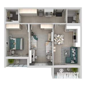 2-к квартира, вторичка, 74м2, 22/24 этаж