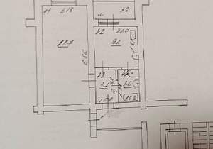 1-к квартира, вторичка, 41м2, 3/12 этаж