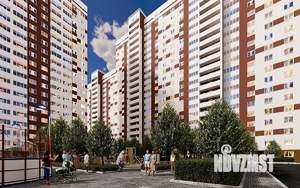 1-к квартира, вторичка, 43м2, 9/24 этаж