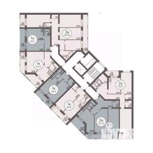 2-к квартира, вторичка, 91м2, 1/8 этаж