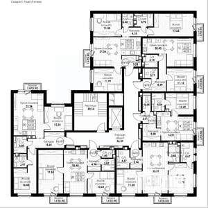 2-к квартира, вторичка, 65м2, 4/8 этаж