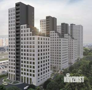 2-к квартира, строящийся дом, 79м2, 8/21 этаж