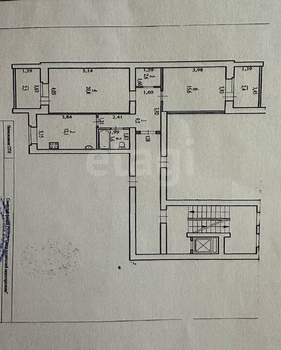 2-к квартира, вторичка, 64м2, 2/7 этаж