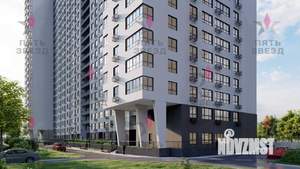 1-к квартира, строящийся дом, 47м2, 9/16 этаж
