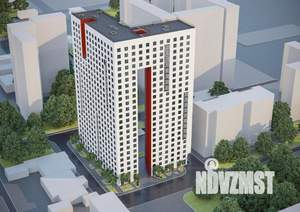 1-к квартира, вторичка, 41м2, 8/24 этаж