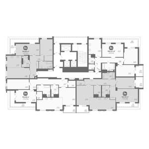 3-к квартира, вторичка, 95м2, 22/22 этаж