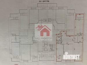 3-к квартира, вторичка, 108м2, 8/16 этаж