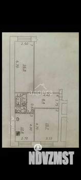 2-к квартира, вторичка, 56м2, 2/10 этаж